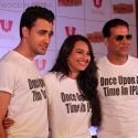 Sonakshi, Imran & Akshay at IPL 6