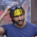 Saif on the sets of Extra innings