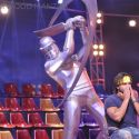 Saif on the sets of Extra innings