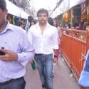 Himesh with Sur Shetra team at Ganesh Mandal