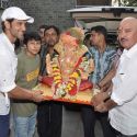 Hrithik and Shilpa's ganpati visarjan