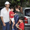 Hrithik and Shilpa's ganpati visarjan