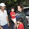 Hrithik and Shilpa's ganpati visarjan