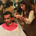 LOreal Professionnel INOA Gives Zaheer Khan a Makeover at Kromakay