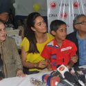 Mallika Sherawat meets CPAA Patients