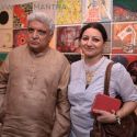Monica & Javed  at Resist art installations