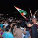 Peace protest march at Gateway of India