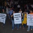 Peace protest march at Gateway of India
