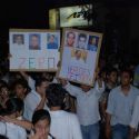Peace protest march at Gateway of India