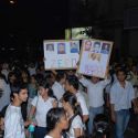 Peace protest march at Gateway of India