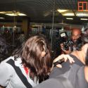 Preity at Mumbai Airport