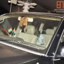 Preity at Mumbai Airport