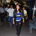 Priyanka Chopra Arrives back from Los Angeles