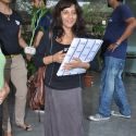 Dia,Shabana & Javed Akhtar at Whistling Woods Event