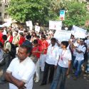 Rakhi Sawant At HIV/AIDS Awareness Rally