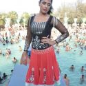 Richa Chaddha at Water Kingdom