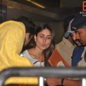 Saif Kareena Snapped at the Airport