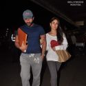 Saif Kareena Snapped at the Airport