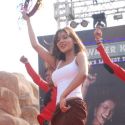 Sarah Khan at Water Kingdom 2012