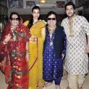 Saraswati Pooja at Bappi Lahiri's House