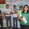 Shaan & Sangram at the cycle race award function