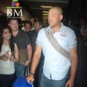 Andrew Symonds Joins Big Boss - Snapped at Airport
