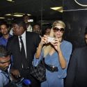 Snapped in Mumbai International Airport 2011