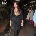 Snapped in Mumbai International Airport 2011
