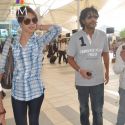 Snapped in Mumbai International Airport 2011