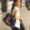Snapped in Mumbai International Airport 2011