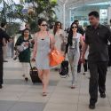 Snapped in Mumbai International Airport 2012