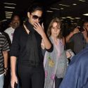 Snapped in Mumbai International Airport 2013