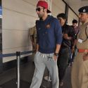 Ranbir & Aditya leave for Dubai jawaani Dewaani pr