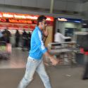 Ranbir snapped early morning as hea leaves for Kol