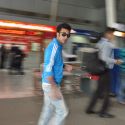 Ranbir snapped early morning as hea leaves for Kol