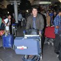 Snapped in Mumbai International Airport 2013