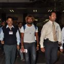Snapped in Mumbai International Airport 2013