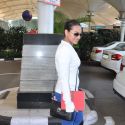 Sonakshi snapped at Domestic Airport