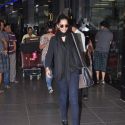 Snapped in Mumbai International Airport 2013