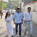 Sonu Nigam's mom's Funeral