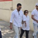Sonu Nigam's mom's Funeral