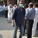 Sonu Nigam's mom's Funeral