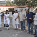 Sonu Nigam's mom's Funeral