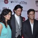 Amitabh, Shahrukh, Konkana at the Premiere of Chit