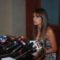 Pooja Misra at a Press Conference