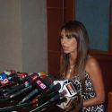 Pooja Misra at a Press Conference