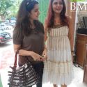 Mandira Bedi and Aarti Chabbria at Brunch