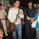 Aamir Khan Returns from Delhi After Showing Peepli