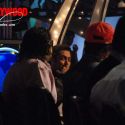 Salman Khan and Lara Dutta on the sets of Sa Re Ga