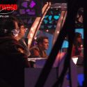 Salman Khan and Lara Dutta on the sets of Sa Re Ga
